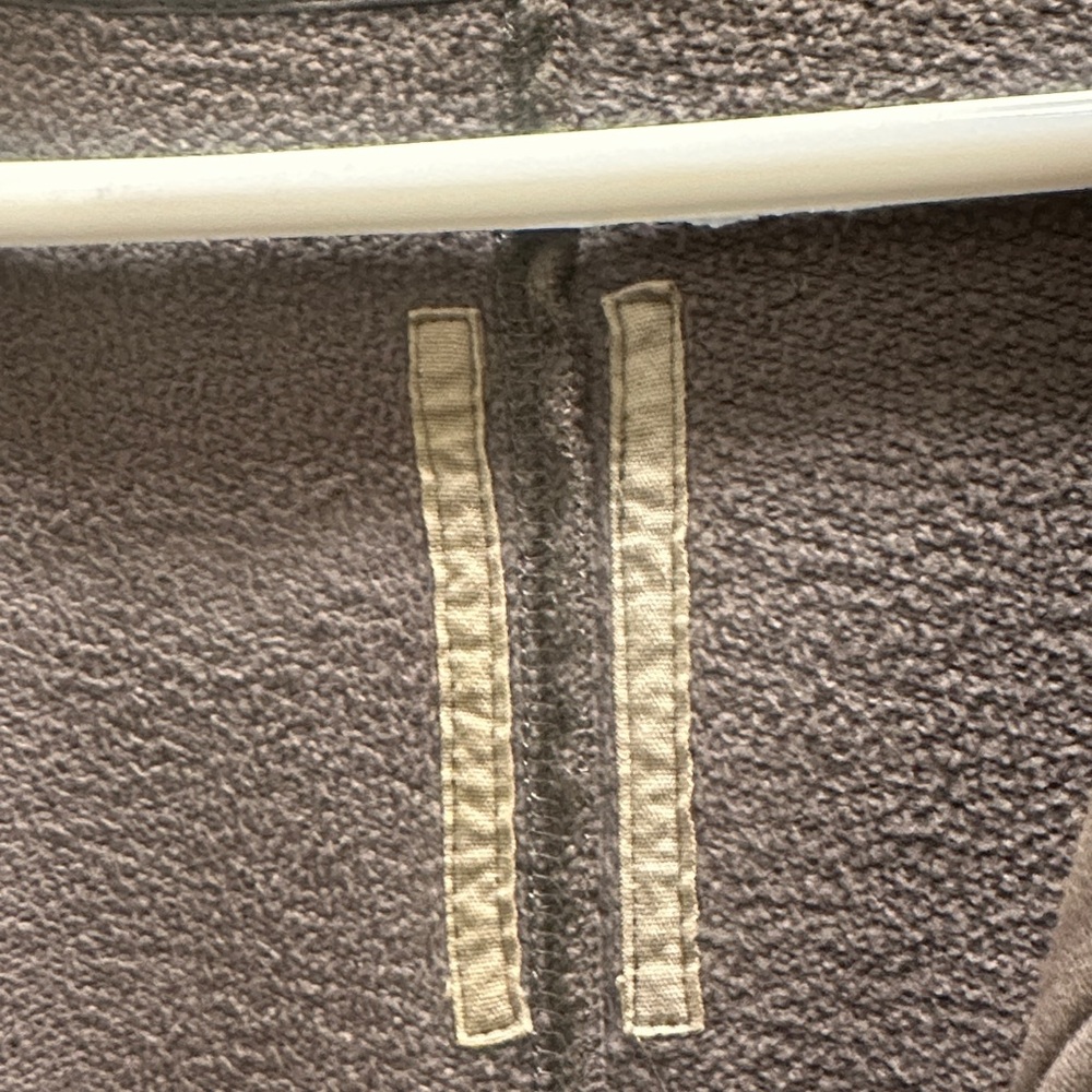 Rick Owens (DRKSHDW) Mountain Hoodie Dust Grey EUC 100% Authentic